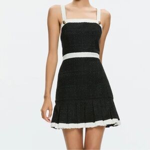 knee length dresses for ladies Loveshackfancy Clarine Gingham Bow Mini Dress main image 0